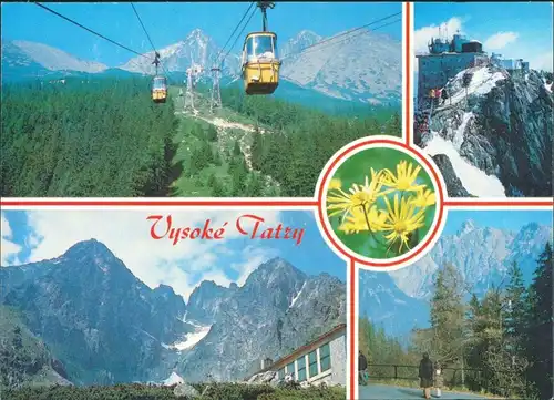 Tatralomnitz-Vysoké Tatry Tatranská Lomnica Lomnitzer  VYSOKÉ TATRY 1989
