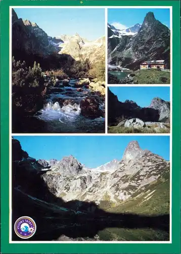 Vysoké Tatry Dolina Zeleného plesa, Baranie rohy, Cierny štít 1989