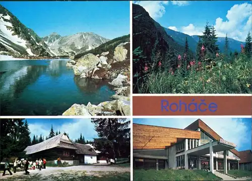 Zuberec Zuberzec Bölényfalu Štvrté Roháčske pleso, Roháčska   1985