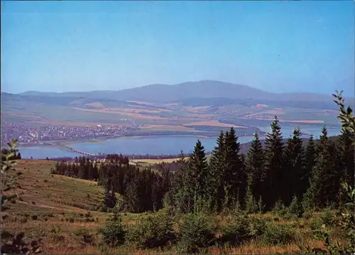 Námestovo Námesztó Namiestowo Orava-Stausee/Oravská priehrada 1984