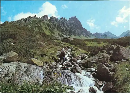 Uhrngarten Tatranská Javorina Litvorova dolina s Litvorovým potokom,  1987