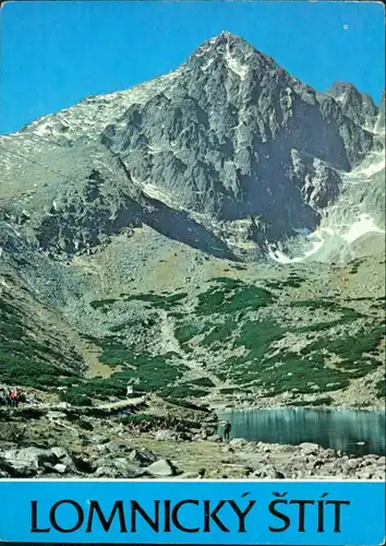 Tatralomnitz-Vysoké Tatry Tatranská Lomnica Lomnitzer  (Lomnický štít)   1989