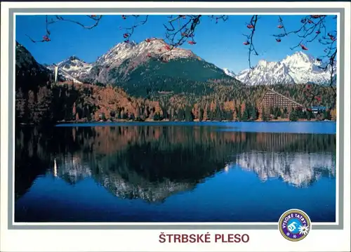 Tschirmer See-Vysoké Tatry Štrbské Pleso (Csorbató) Panoráma Štrbského Plesa/Tschirmer See 1985