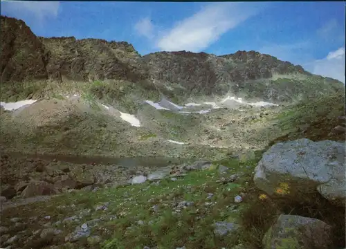 Tschirmer See-Vysoké Tatry Štrbské Pleso (Csorbató) Nižného Wahlenbergovho plesa vo Furkotskej doline na Kozí chrbát 1985
