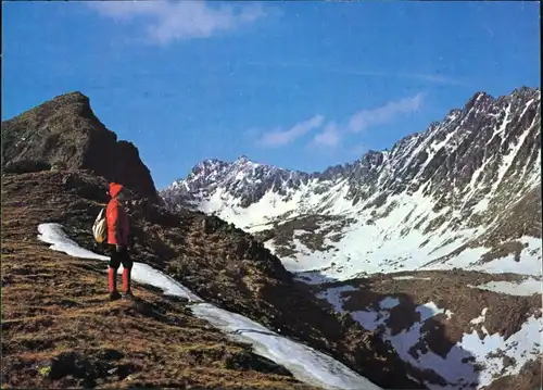 Postcard Tschirm Štrba Furkotská dolina ohraničená Ostrou vežou 1987