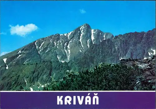 Tschirmer See-Vysoké Tatry Štrbské Pleso (Csorbató) Kriváň Vysoké Tatry 1990