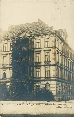 Ansichtskarte Hannover Straßenpartie - Stadthaus 1913