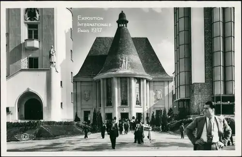 CPA Paris EXPO -Pavillon 1937