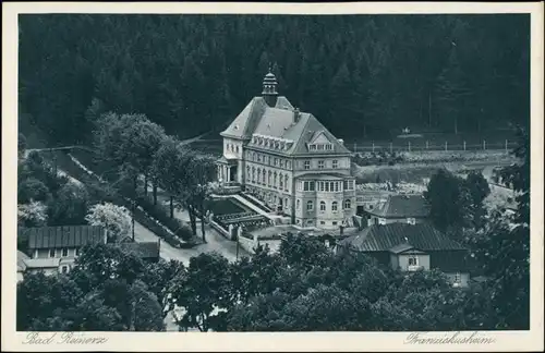 Postcard Bad Reinerz Duszniki-Zdrój Franziskusheim Straße 1934