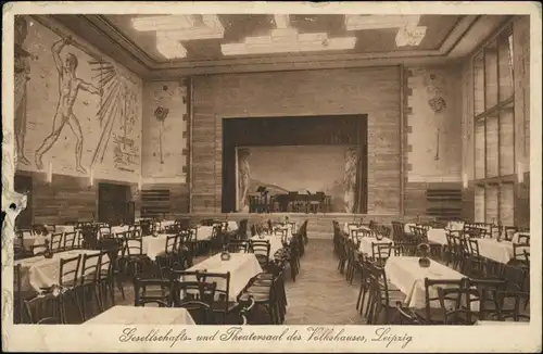 Zentrum-Süd-Leipzig Volkshaus - Theatersaal Zeitzerstrasse 32 1932