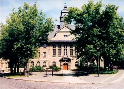 Ansichtskarte Ballenstedt (Harz) Neues Rathaus 1995