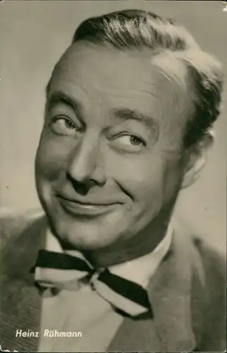 Film/Fernsehen/Theater - Schauspieler HEINZ RÜHMANN Porträtfoto 1957