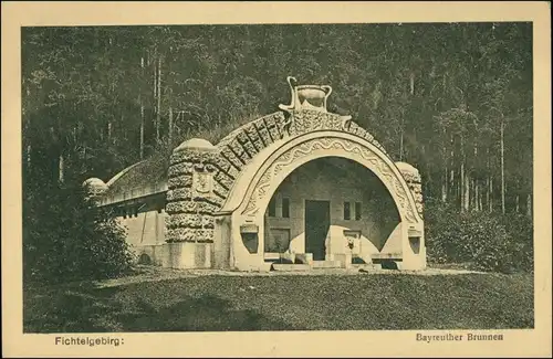 Ansichtskarte Bayreuth Bayreuther Brunnen 1915