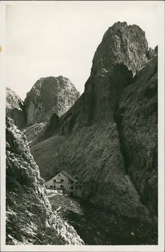 .Trentino-Südtirol Dolomiten Rifugio Bergamo nel Gruppo del Catinaccio 1940