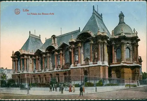 CPA Lille Stadtansicht Kunstgebäude Le Palais des Beaux-Arts 1910