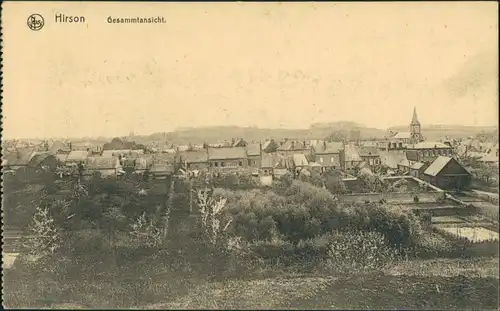 CPA Hirson (Aisne) Panorama Gesamtansicht über den Ort 1916