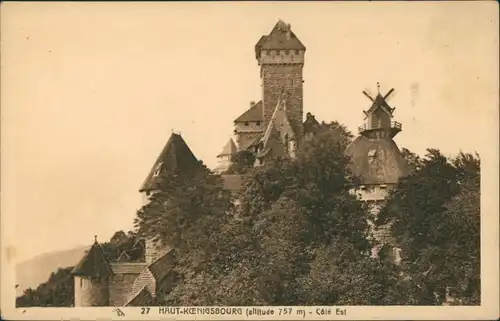 Orschweiler Orschwiller Hohkönigsburg  Kœnigsbourg Cote Est, Castle, Burg 1920