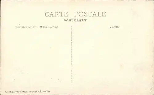 Postkaart Brüssel Bruxelles La Bourse/Börse und Börsenplatz 1910
