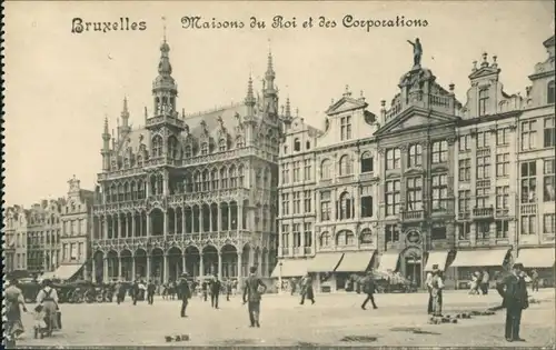 Brüssel Bruxelles Königliche Palast / KoninklijkbRoyal/du Roi 1910