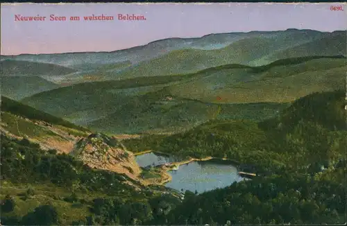 Schönau im Schwarzwald Neuweier Seen am welschen Belchen, Schwarzwald  1910