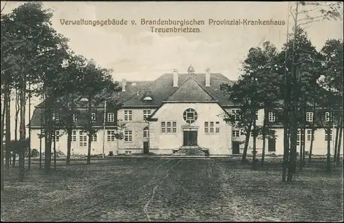 Treuenbrietzen Verwaltungsgebäude Brandenburgischs Provinzial Krankenhaus 1911