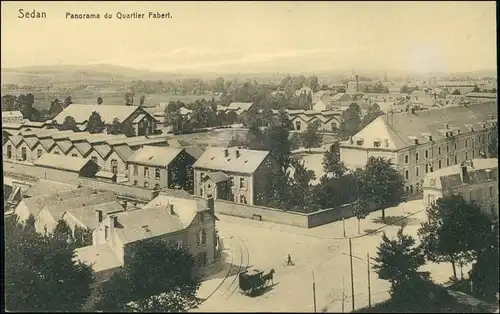 CPA Sedan Sedan Panorama du Quartier Fabert 1913