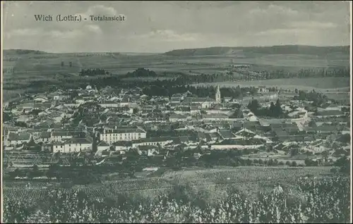 CPA Wich Lothringen Vic-sur-Seille Stadt 1913