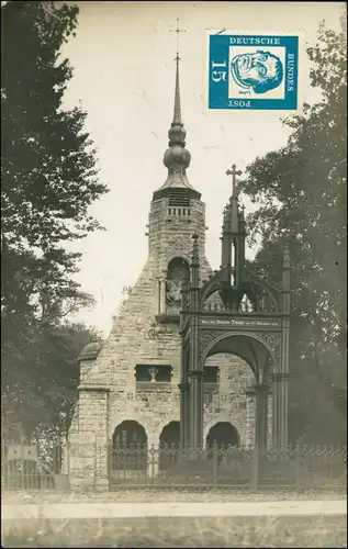 Foto Lützen-Wiesengrund Gustav Adolf Denkmal 1912 Privatfoto