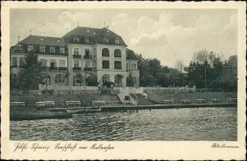 Ansichtskarte Eutin Kellersee - Strandschloß 1932