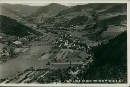 Ansichtskarte Glottertal Luftbild 1938