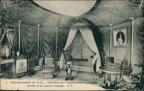 CPA Rueil-Malmaison Schloss Malmaison - Chambre 1909