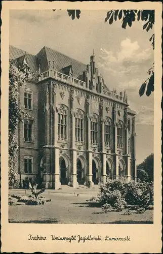 Krakau Kraków Jagiellonian University / Uniwersytet Jagielloński 1939