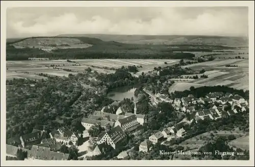 Ansichtskarte Maulbronn Luftbild 1934