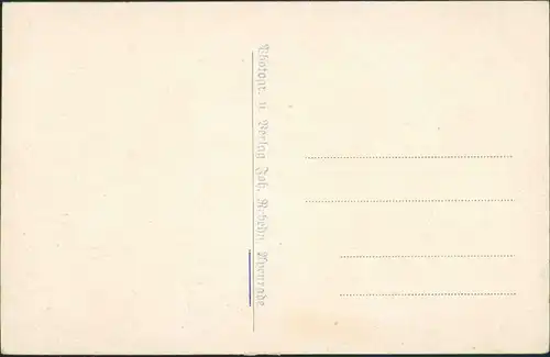 Postcard Apenrade Aabenraa Åbenrå Nicolaikirche - Innen 1929