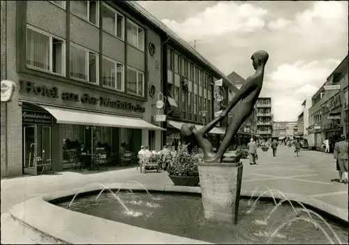 Ansichtskarte Hannover Gruppenstraße, Hotel 1965