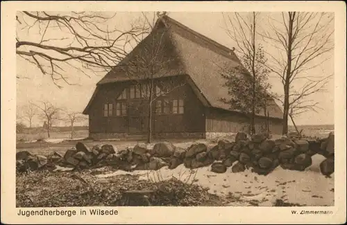 Ansichtskarte Wilsede-Bispingen Aus dem Naturschutzpark Jugendherberge 1925