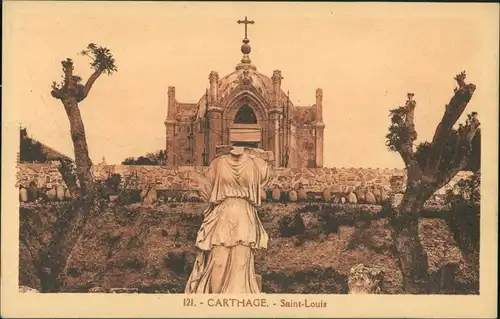 Karthago Sait-Louis, Monument, Church, Eglise/Historische   1910