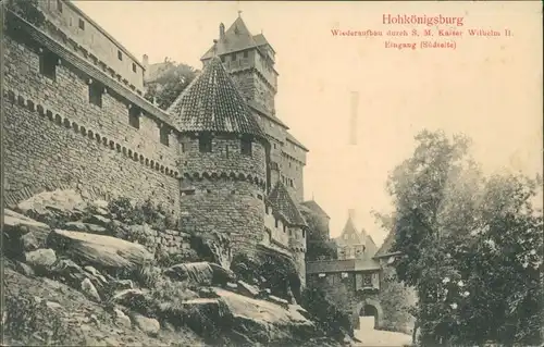 Orschweiler Orschwiller Hohkönigsburg Castle Château du Haut-Kœnigsbourg 1910