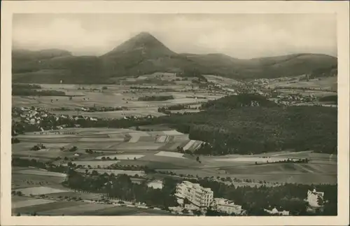 Zwickau (Böhmen) Cvikov Zemský ústav pro TBC ve Cvikově, Panorama Postkarte 1940