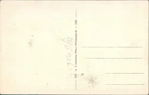 Semmering Panorama-Ansicht Klamm, Kirche Ruinen, Berg Fernansicht 1925