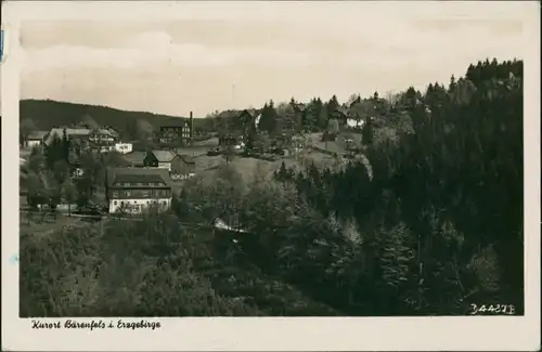 Bärenfels (Erzgebirge)-Altenberg (Erzgebirge)   DDR Postkarte 1955