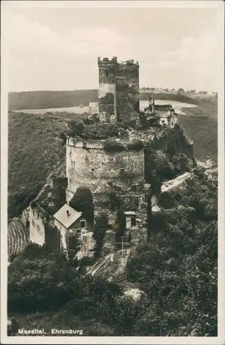 Brodenbach Mosel (Rheinland-Pfalz) Ehrenburg Castle Germany 1930