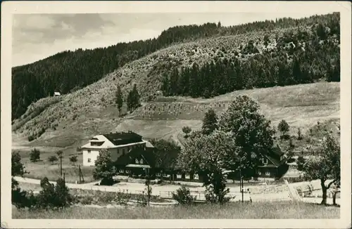 Groß Karlowitz Velké Karlovice Turist Hotel Polansky v. Podfatem 1952