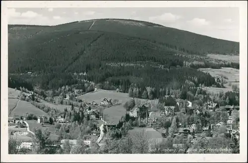 Postcard Bad Flinsberg Świeradów-Zdrój Stadt, Heufuderbaude 1934