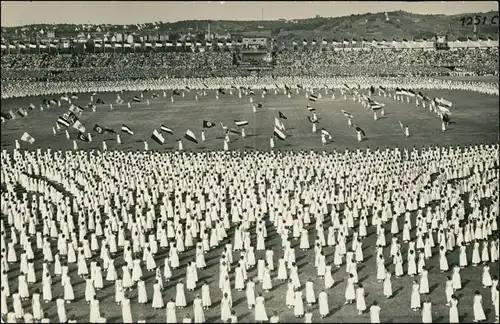 Foto Stuttgart 15. Deutches Turnfest Feier Stadion 1933 Privatfoto