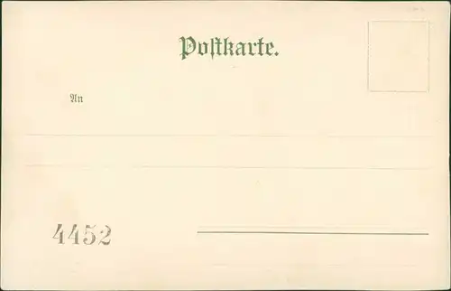 Ansichtskarte Stuttgart Kloster - Mönch - Alt Stuttgart 1905
