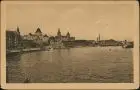 Postcard Stettin Szczecin Dampferbollwerk - Fabriken 1924