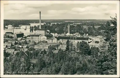 Postcard Asensbruk Åsensbruk Fabrikanlage Upperud 1932