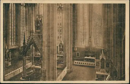Ansichtskarte Heiligenkreuz (Niederösterreich) Stiftskirche - Chor 1922