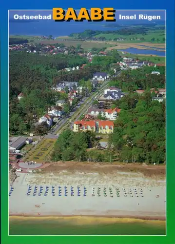 Ansichtskarte Baabe Luftbild 1995